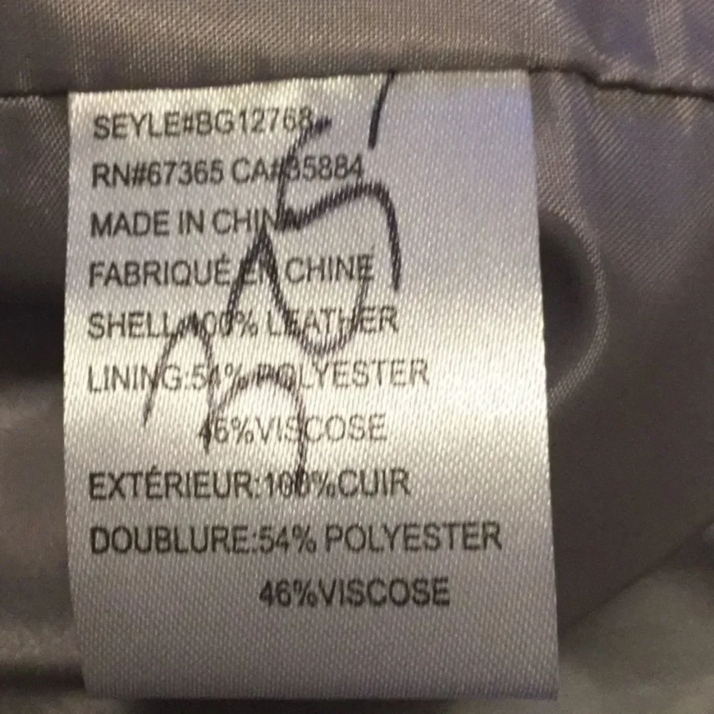 BB Dakota eastside drape Leather - Picture 13 of 14